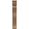 Ekena Millwork 8-in W x 44-in D x 44-in H Funston Trad Rough Cedar Woodgrain TimberThane Outlooker, Primed Tan OUTUR080X44X44FST04RCPR - alternate 2